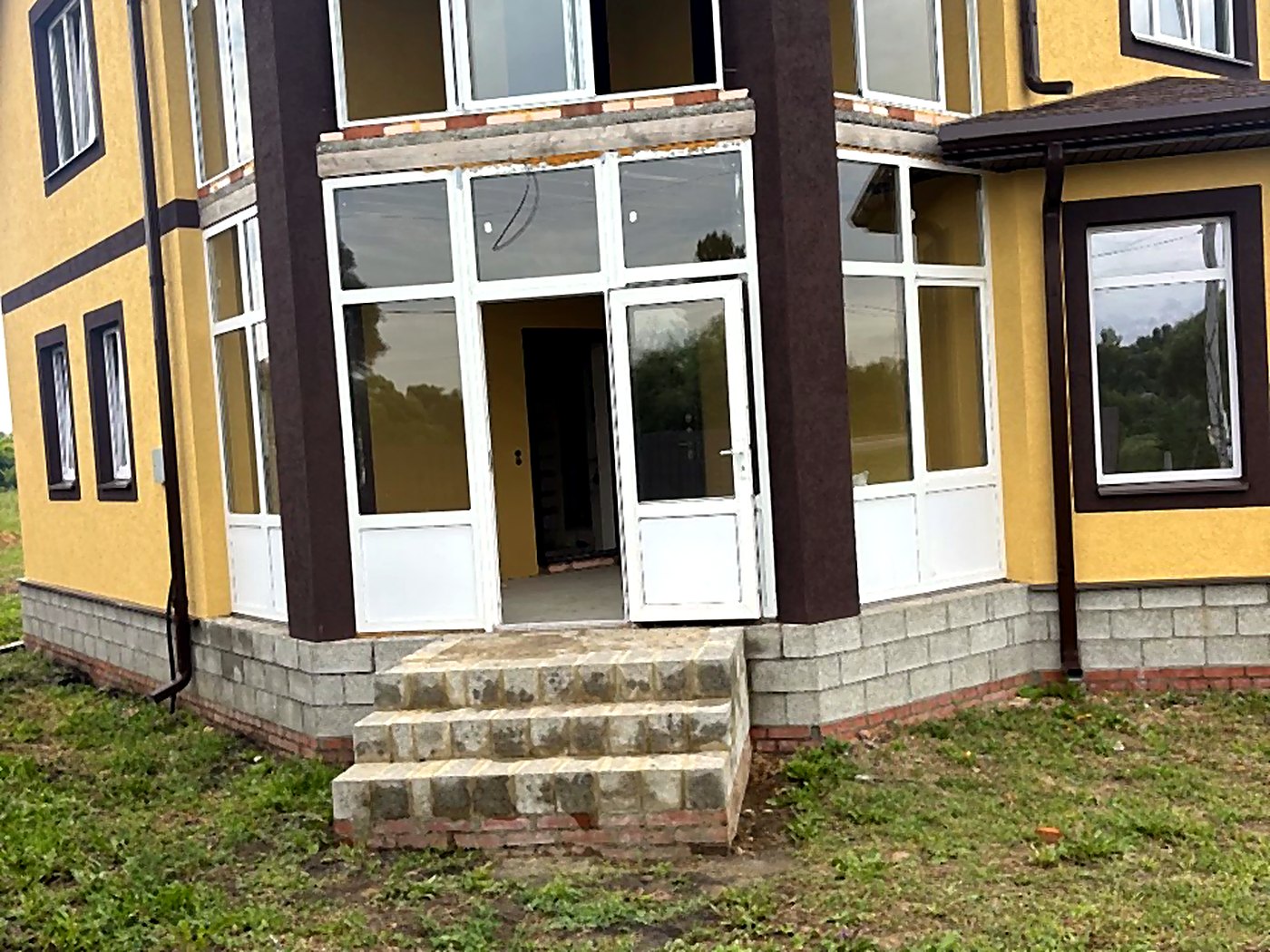 Панорамное остекление коттеджа